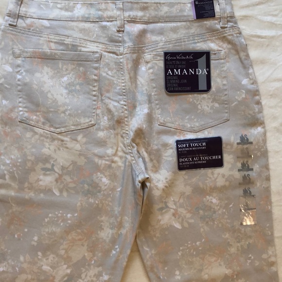 NWT Gloria Vanderbilt slimming jean classic rise - Picture 8 of 8